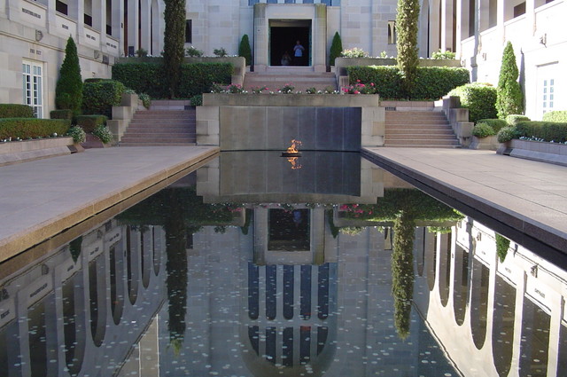 The Eternal Flame for fallen Soldiers (never goes out)
