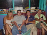 Becky, Me, Geoff, and Sean (rockin to something)